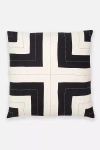 Anchal Interlock Throw Pillow In White