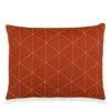 Anchal Graph Throw Pillow In White Tones