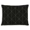 Anchal Small Graph Throw Pillow In Black