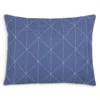 Anchal Small Graph Throw Pillow In Slate