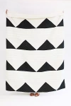 Anchal Triangle Throw Blanket In Black