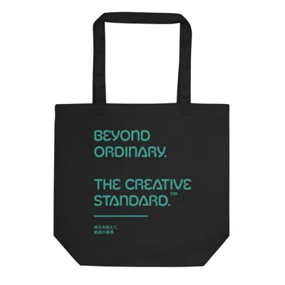 Anchor & Crew Black Beyond Ordinary Creative Standard Recycled Cotton Tote Bag - Women