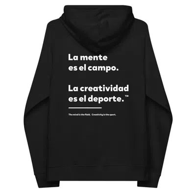 Anchor & Crew Black Creativity Is The Sport Creative Standard Organic Cotton Hoodie - Women