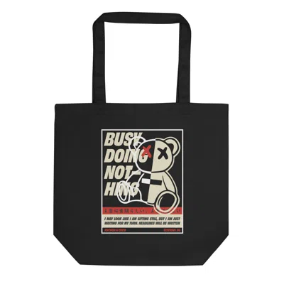 Anchor & Crew Black Four Busy Doing Nothing Editions Recycled Cotton Tote Bag - Women
