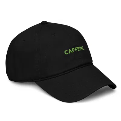 Anchor & Crew Black Gustatory Caffeine. Cotton Embroidered Cap - Women