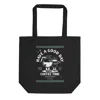 Anchor & Crew Black Gustatory Have A Good Day Recycled Cotton Tote Bag - Women In Black