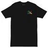 Anchor & Crew Black Gustatory Originals Shapes & Sizes Heavy Cotton Embroidered T-shirt - Women In Black