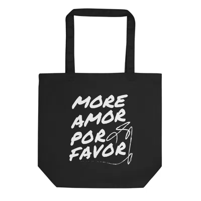 Anchor & Crew Black Nine More Amor Por Favor Editions Recycled Cotton Tote Bag - Men