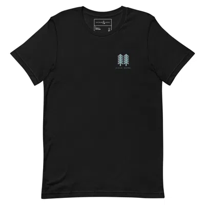 Anchor & Crew Black One Field Notes Organic Cotton T-shirt - Women