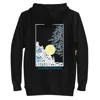 Anchor & Crew Black Santorini Landmark Cotton Blend Hoodie - Women In Black