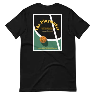 Anchor & Crew Black The Playmaker Basketball Club League Organic Cotton T-shirt - Women