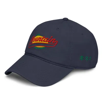 Anchor & Crew Blue Navy Original Mountain Supply Cotton Embroidered Cap - Women