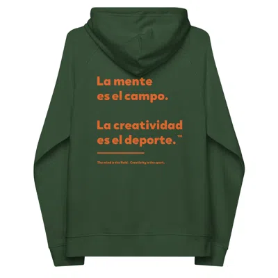 Anchor & Crew Bottle Green Creativity Is The Sport Creative Standard Organic Cotton Hoodie - Women