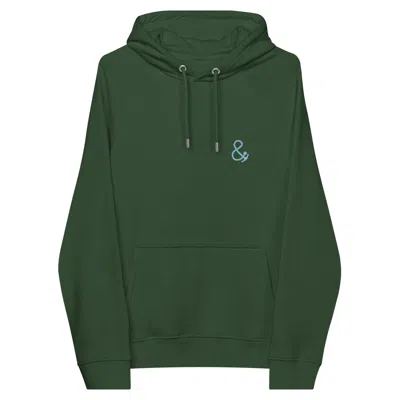 Anchor & Crew Bottle Green Just Explore. Seeker Organic Cotton Hoodie - Men