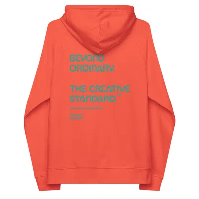 Anchor & Crew Burnt Orange Beyond Ordinary Creative Standard Organic Cotton Hoodie - Women