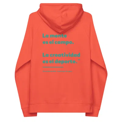 Anchor & Crew Burnt Orange Creativity Is The Sport Creative Standard Organic Cotton Hoodie - Men
