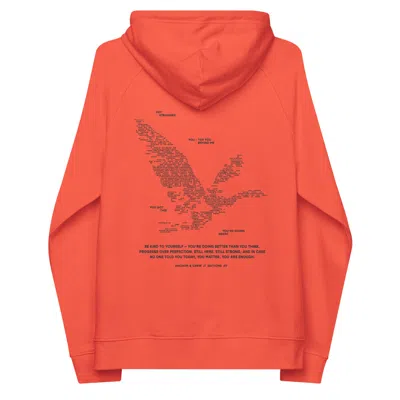 Anchor & Crew Burnt Orange Seven You Are Enough X Mental Health Editions Organic Cotton Hoodie - Women