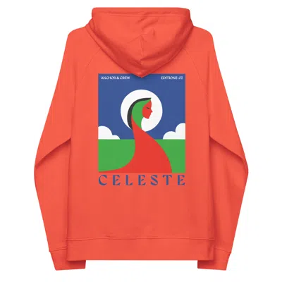 Anchor & Crew Burnt Orange Three Celeste Editions Organic Cotton Hoodie - Women