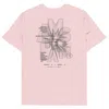 Anchor & Crew Cotton Pink Gustatory Amsterdam Coffee Scene Organic Cotton Embroidered T-shirt - Women In Pink
