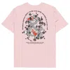 Anchor & Crew Cotton Pink Koi Fish Another Good Day Organic Cotton T-shirt - Women In Pink