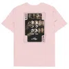 Anchor & Crew Cotton Pink One Japan Gurafiku Organic Cotton T-shirt - Men In Pink