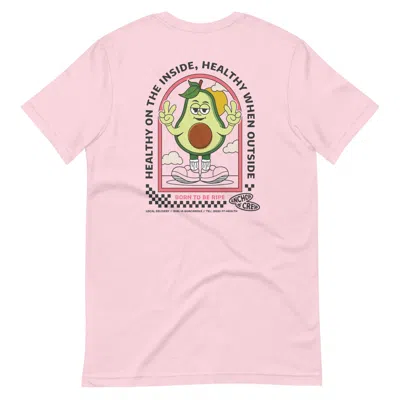 Anchor & Crew Cotton Pink Ripe Avocado Dial-a-local Organic Cotton T-shirt - Men