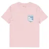 Anchor & Crew Cotton Pink Think Ocean Polar Bear Love The Planet Organic Cotton T-shirt - Women In Pink