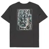 Anchor & Crew Dark Heather Grey Three Japan Gurafiku Organic Cotton T-shirt - Women In Gray