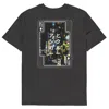 Anchor & Crew Dark Heather Grey Two Japan Gurafiku Organic Cotton T-shirt - Women In Gray