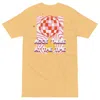 Anchor & Crew Gold / Yellow Vintage Gold Acceptable At The Time Disco! Heavy Cotton Embroidered T-shirt - Women In Multi