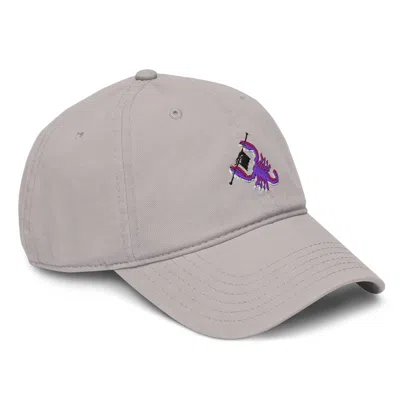 Anchor & Crew Grey Scorpion Knittin' Up In The Wild Cotton Embroidered Cap - Men In Neutral