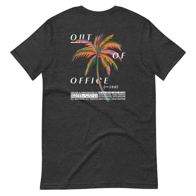 Anchor & Crew Heather Black Out Of Office Passenger Organic Cotton T-shirt - Women