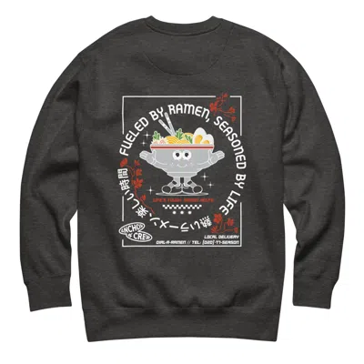 Anchor & Crew Heather Black Ramen House Dial-a-local Organic Cotton Sweatshirt - Women