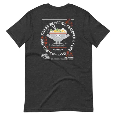 Anchor & Crew Heather Black Ramen House Dial-a-local Organic Cotton T-shirt - Women