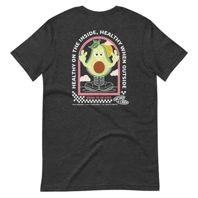 Anchor & Crew Heather Black Ripe Avocado Dial-a-local Organic Cotton T-shirt - Women