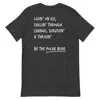 Anchor & Crew Heather Black Think Ocean Polar Bear Aspirations Cotton Embroidered T-shirt - Women In Black