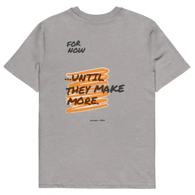 Anchor & Crew Heather Grey Limited Edition Annotations Organic Cotton T-shirt - Men