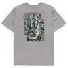Anchor & Crew Heather Grey Three Japan Gurafiku Organic Cotton T-shirt - Women In Gray