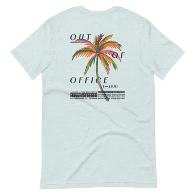 Anchor & Crew Ice Blue Out Of Office Passenger Organic Cotton T-shirt - Men