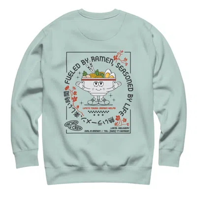 Anchor & Crew Ice Blue Ramen House Dial-a-local Organic Cotton Sweatshirt - Women