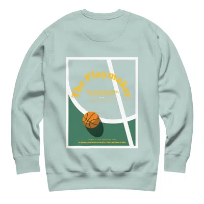 Anchor & Crew Ice Blue The Playmaker Basketball Club League Organic Cotton Sweatshirt - Women
