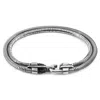 Anchor & Crew Men's Canterbury Mooring Silver Chain Bracelet - M In Silver