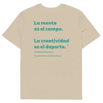 Anchor & Crew Neutrals Desert Dust Creativity Is The Sport Creative Standard Organic Cotton T-shirt - Women