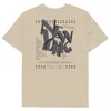 Anchor & Crew Neutrals Desert Dust Gustatory New York Coffee Scene Organic Cotton Embroidered T-shirt - Women In Brown