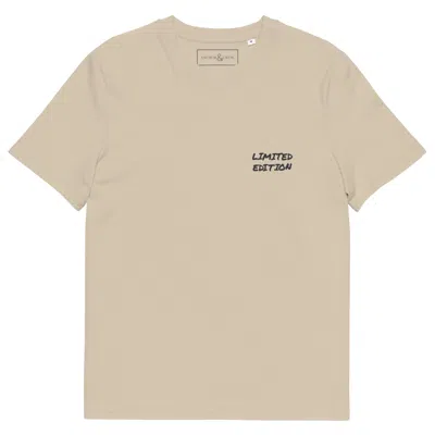 Anchor & Crew Neutrals Desert Dust Limited Edition Annotations Organic Cotton T-shirt - Women