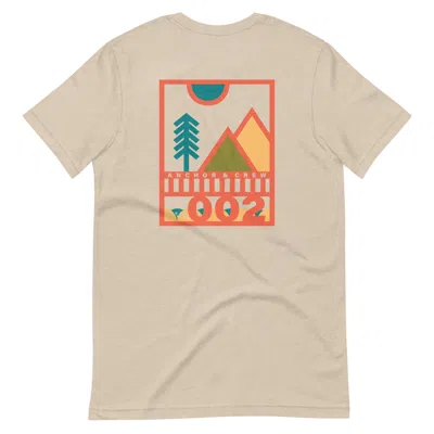 Anchor & Crew Neutrals Desert Dust Two Field Notes Organic Cotton T-shirt - Men