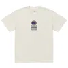Anchor & Crew Neutrals Faded Bone City Drive Explore Co. Oversized Cotton T-shirt - Women In White