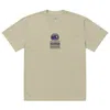 Anchor & Crew Neutrals Faded Eucalyptus City Drive Explore Co. Oversized Cotton T-shirt - Women In Green