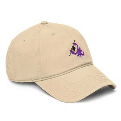 Anchor & Crew Neutrals Natural Scorpion Knittin' Up In The Wild Cotton Embroidered Cap - Men