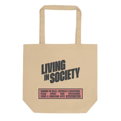 Anchor & Crew Neutrals Neutral Six Living In Society Editions Recycled Cotton Tote Bag - Men